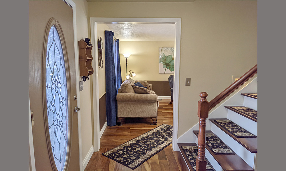 Hallway Entrance to Living Room