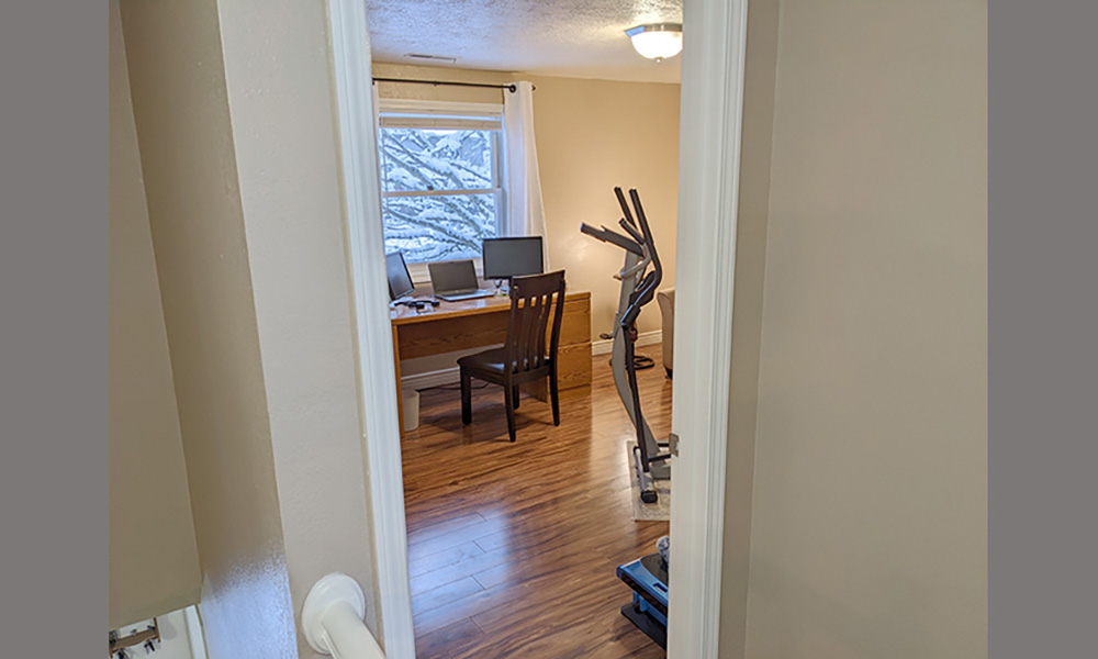 Fourth Bedroom (Office) Hall Entry