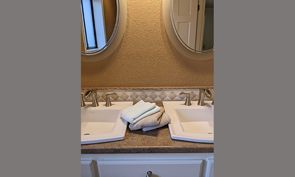 Upstairs Bath Sink